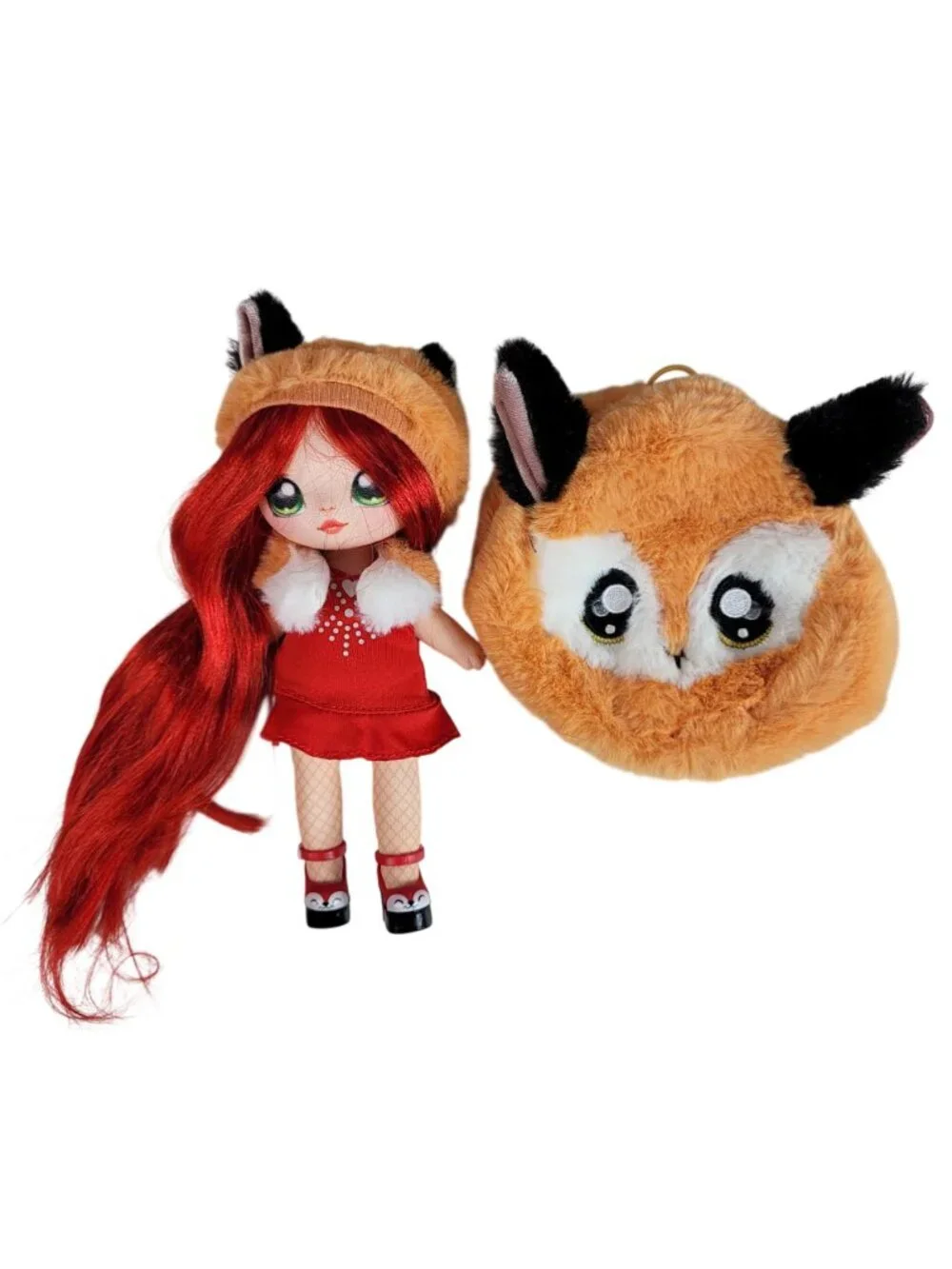Na Na Na! Suprise Soft Fashion Dolls Set of 4 Katherine CJ Roxie Michael Bags